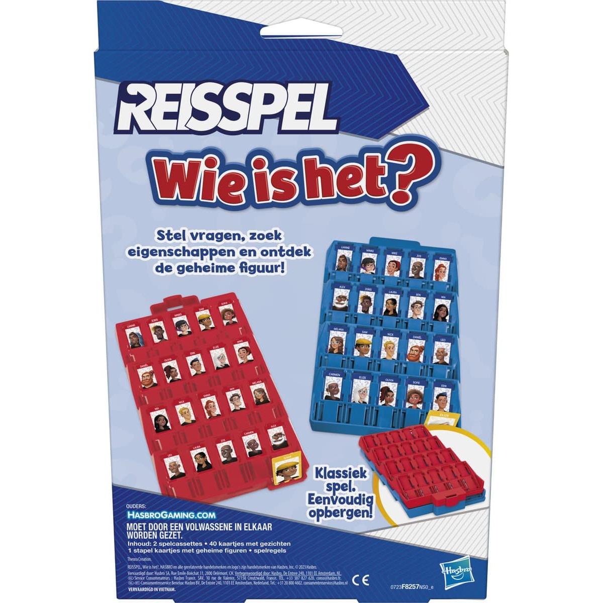 Wie is 't? Reisspel, Hasbro