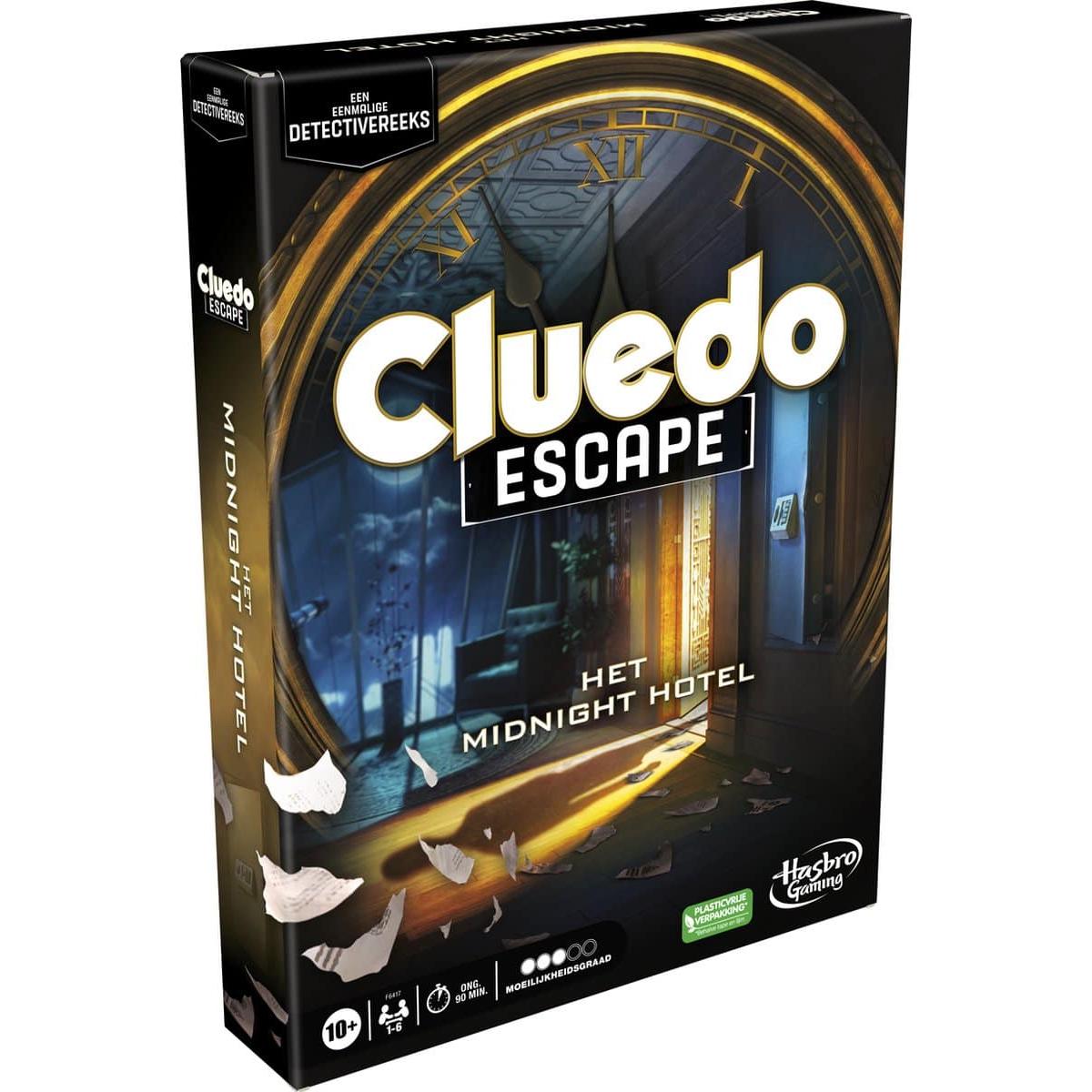 Cluedo Escape Het Midnight Hotel, Hasbro