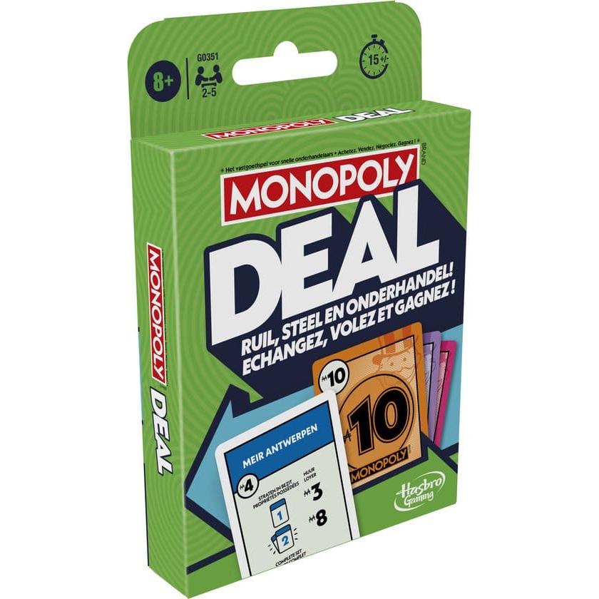 Monopoly Deal Refresh (Belgium Bilingual), Hasbro