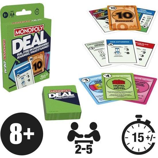 Monopoly Deal Refresh (Belgium Bilingual), Hasbro