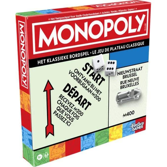 Monopoly Classic Refresh (Belgium bilingual), Hasbro