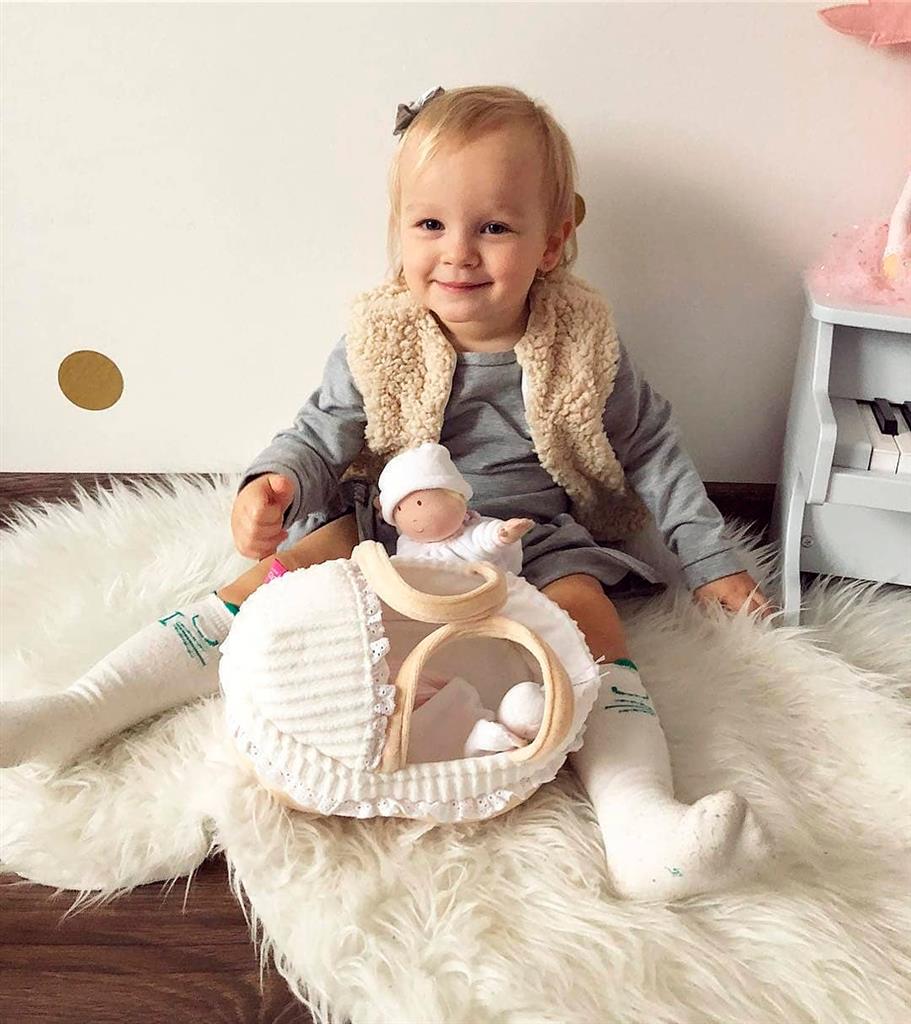 Draagwiegje Met Baby Pop, Bonikka