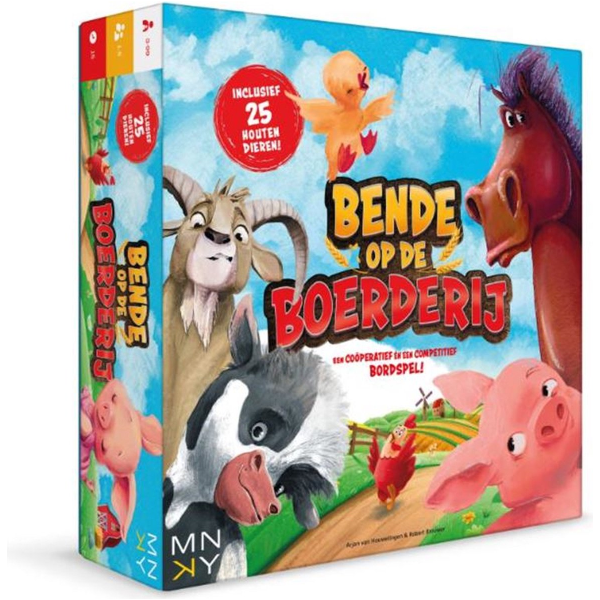 Bende op de boerderij bordspel, MNKY
