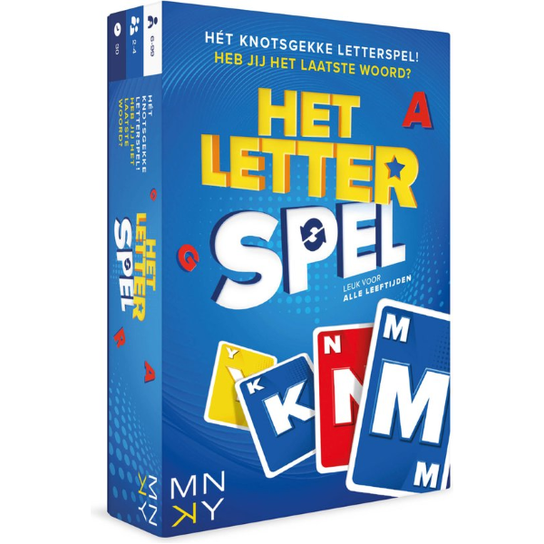 Letterspel kaartspel, MNKY