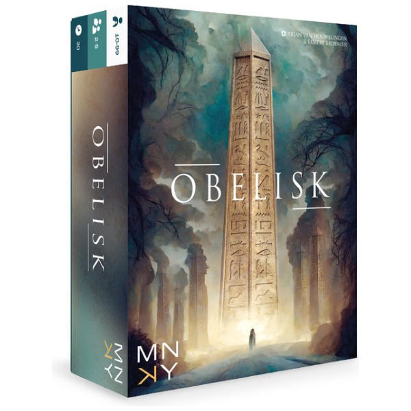 Obelisk kaartspel + houten kamelen, MNKY