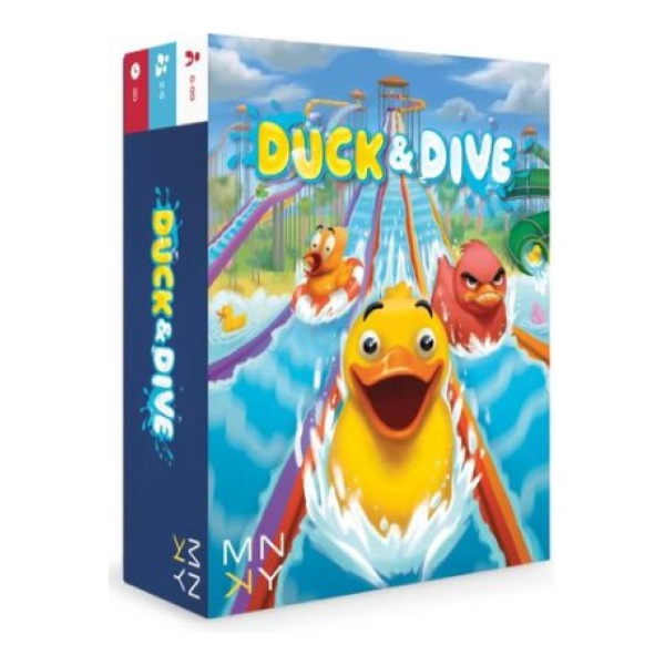Duck en Dive kaartspel + eendjes, MNKY