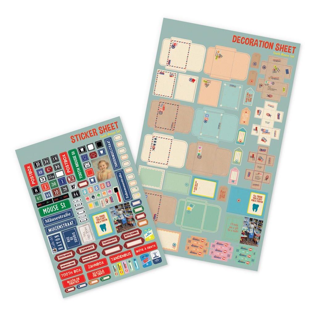 Tooth Mouse Gift Set, Sam And Julia