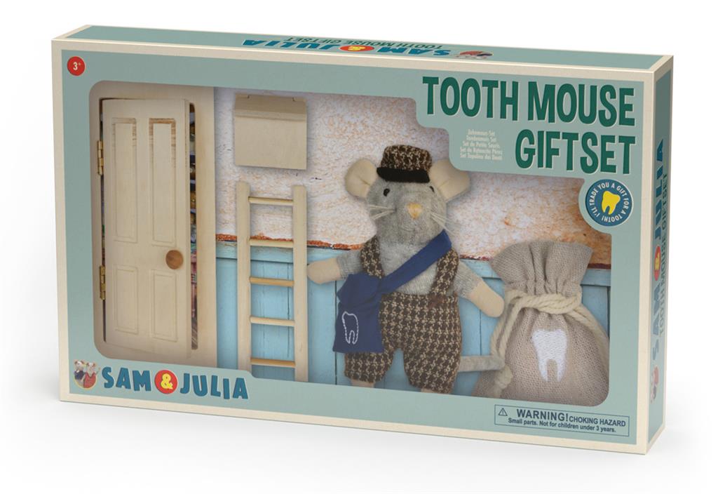 Tooth Mouse Gift Set, Sam And Julia
