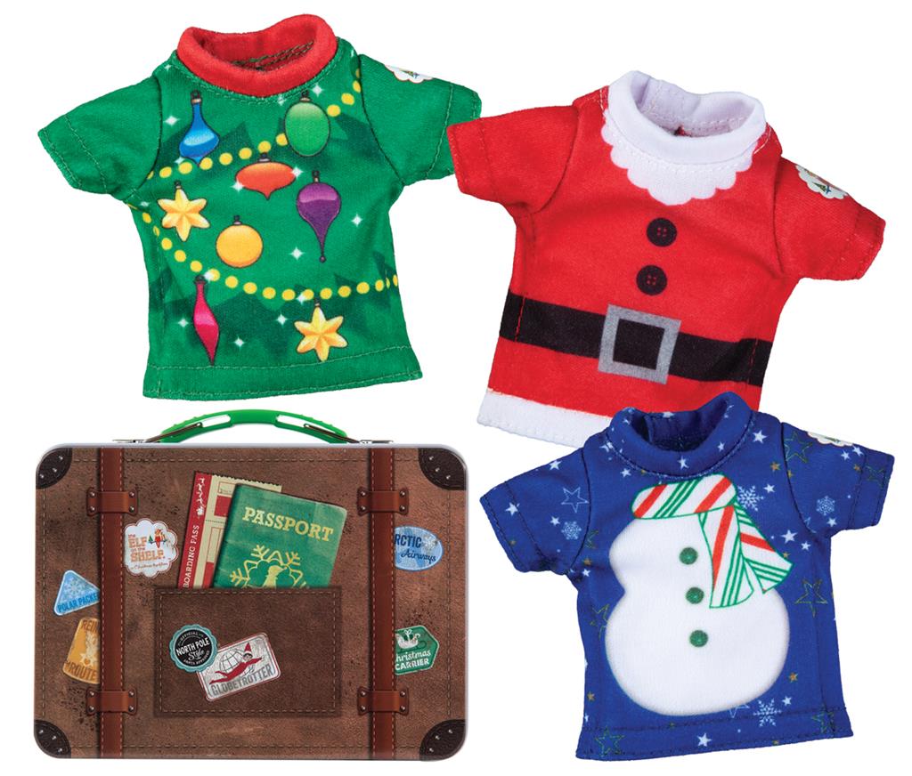 Kersttruien Set, Elf On The Shelf