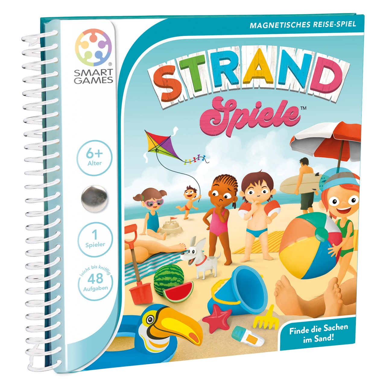 Puzzle Beach Magnetisch Reisspel, Smart Games