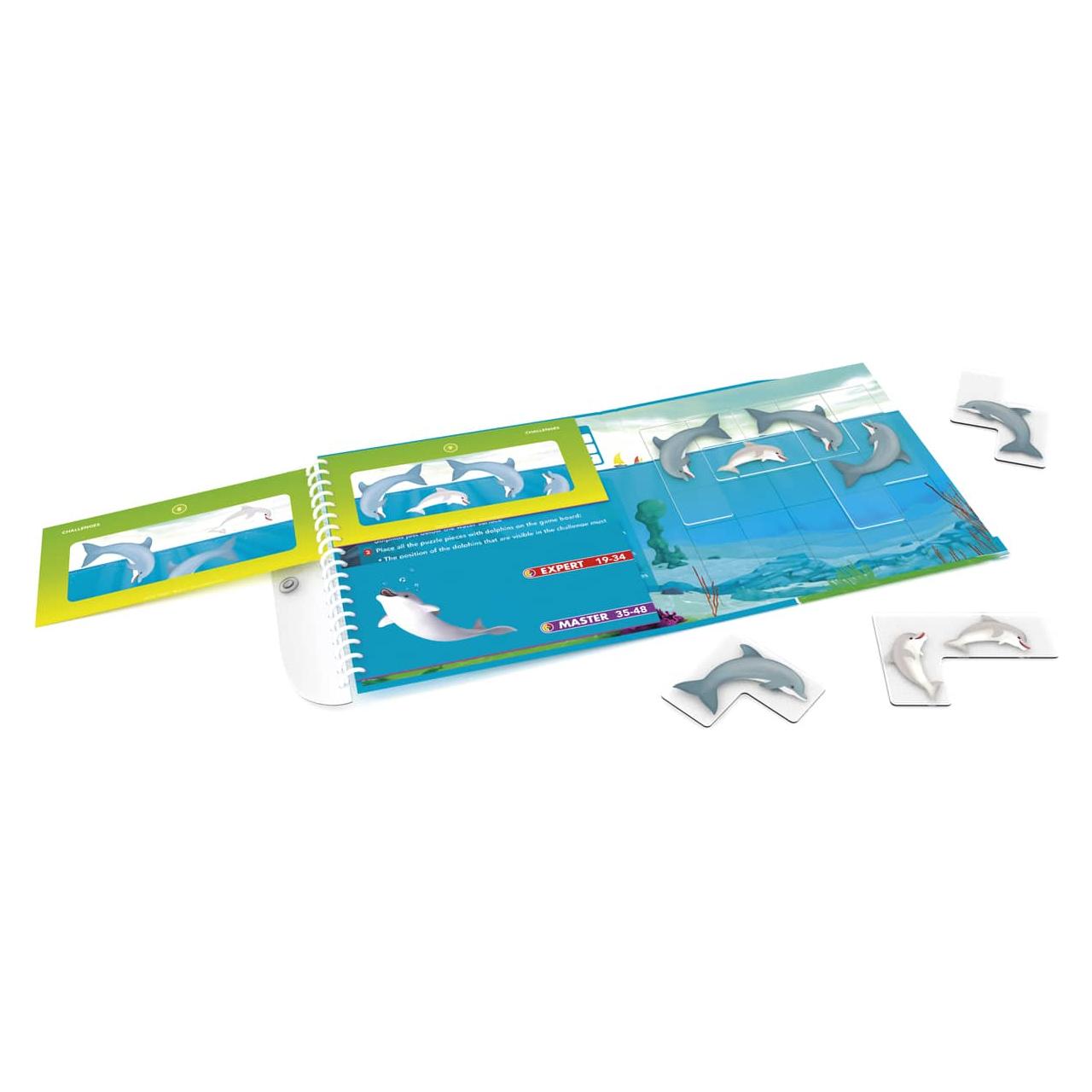 Flippin' Dolphins Magnetisch Reisspel, Smart Games