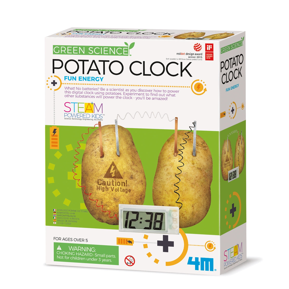 Aardappelklok, 4M KidzLabs