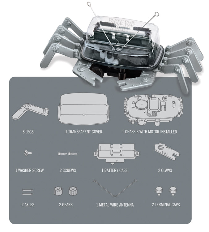 Tafelblad Robot - EN Versie, 4M