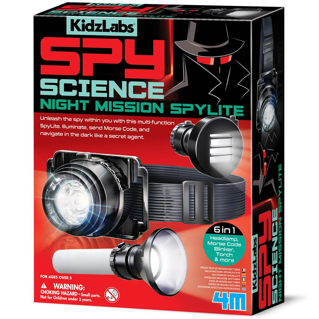 Spy Science - Nachtmissie Spylite, 4M
