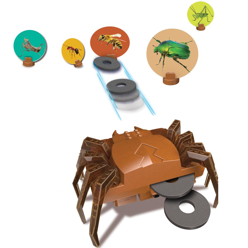 Disc Launcher Spiderbot, 4M