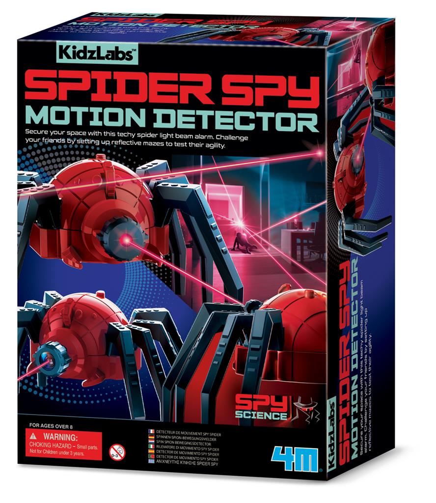 Spy Science - Spinnen-Spion Bewegingsdetector, 4M