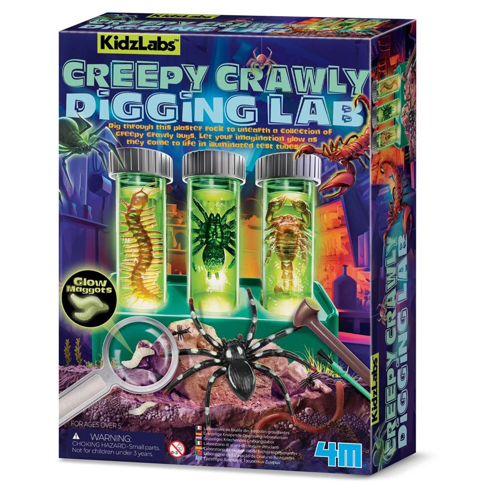 Creepy Crawly - Opgraaflabo, 4M