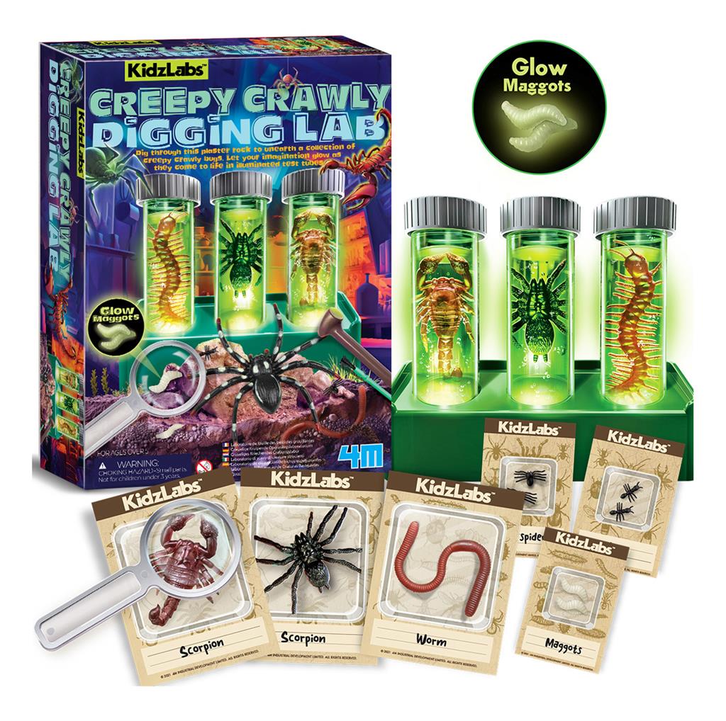 Creepy Crawly - Opgraaflabo, 4M