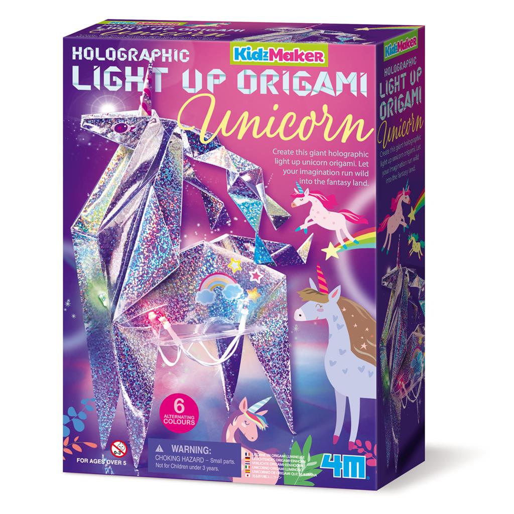 Origami Eenhoorn Licht, 4M