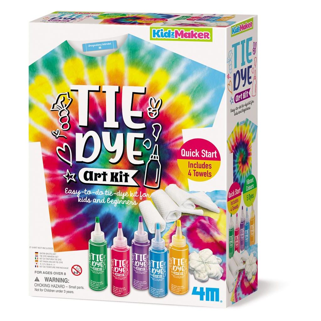 Tie Dye Kunst Set, 4M