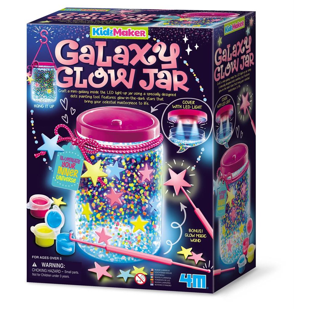 Galaxy Glow Jar, 4M