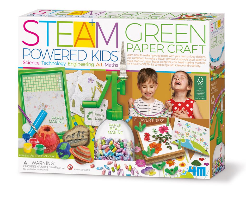 STEAM - Eco Papierworkshop, 4M