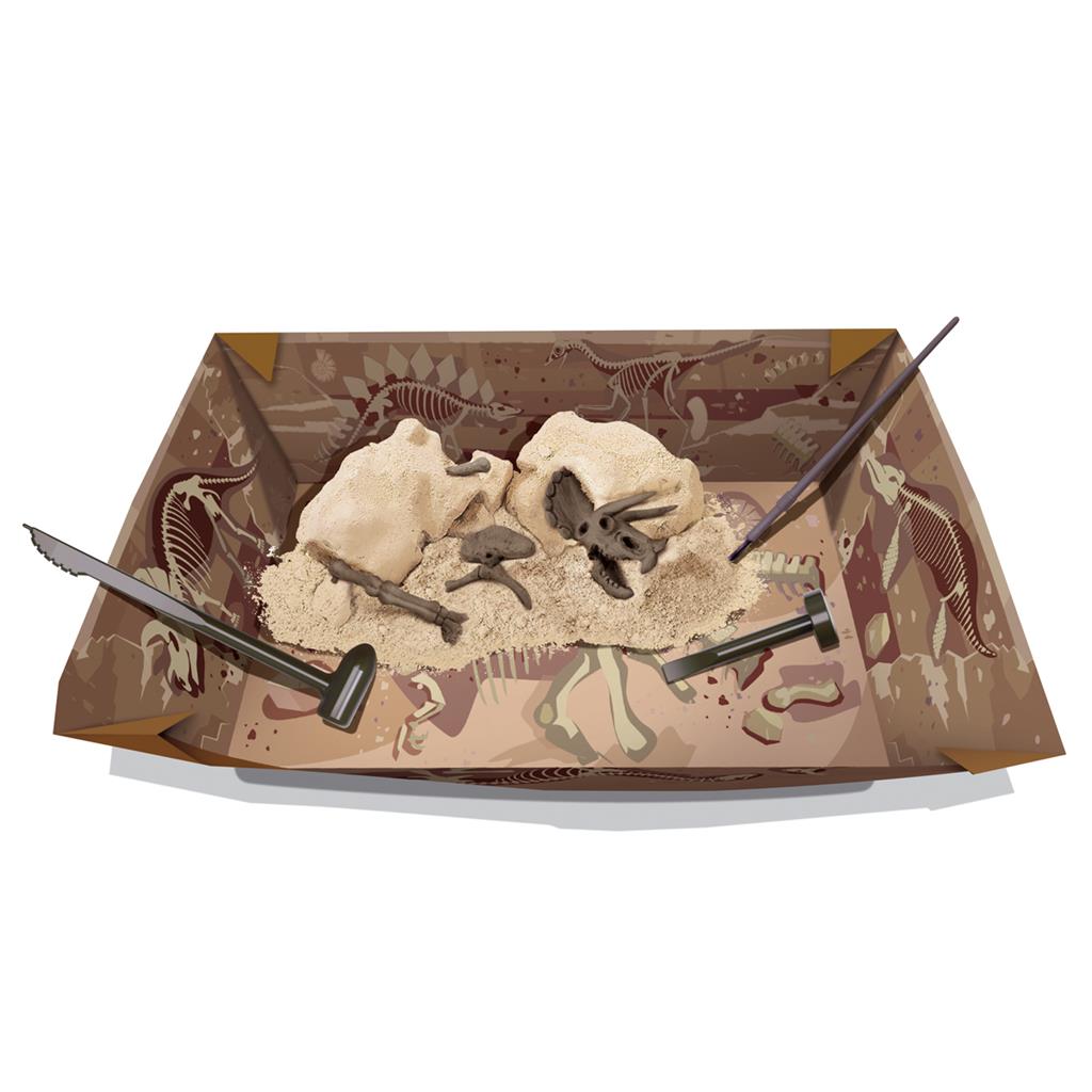 Graaf Je Dino Op - Triceratops, 4M