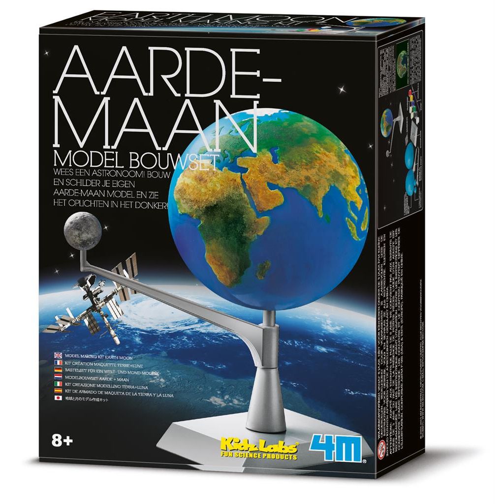 Bouwset Aarde-Maan Model, 4M