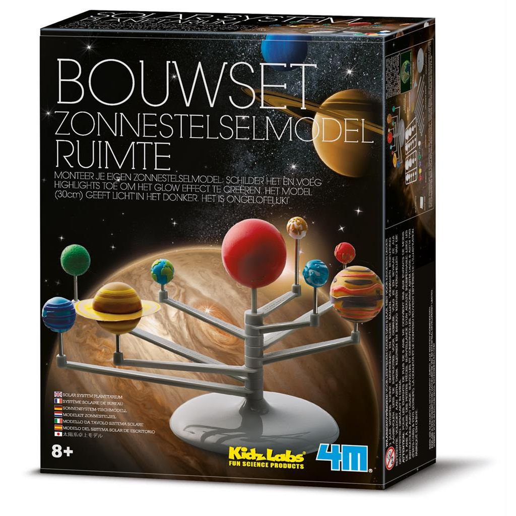 Bouwset Zonnestelselmodel, 4M