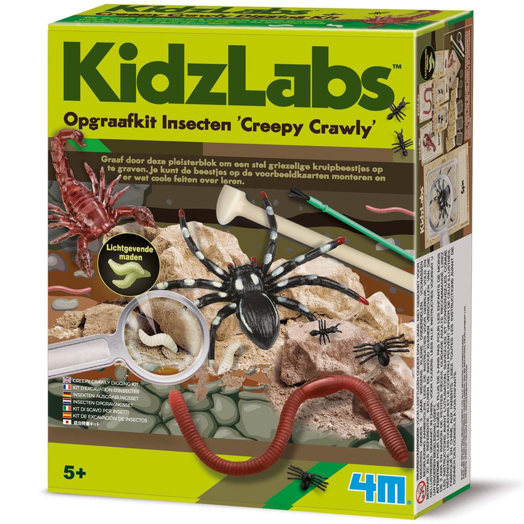 Opgraafkit Insecten, 4M