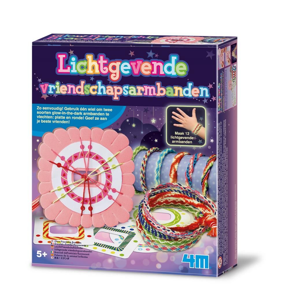 Vriendschaparmband Lichtgevend, 4M