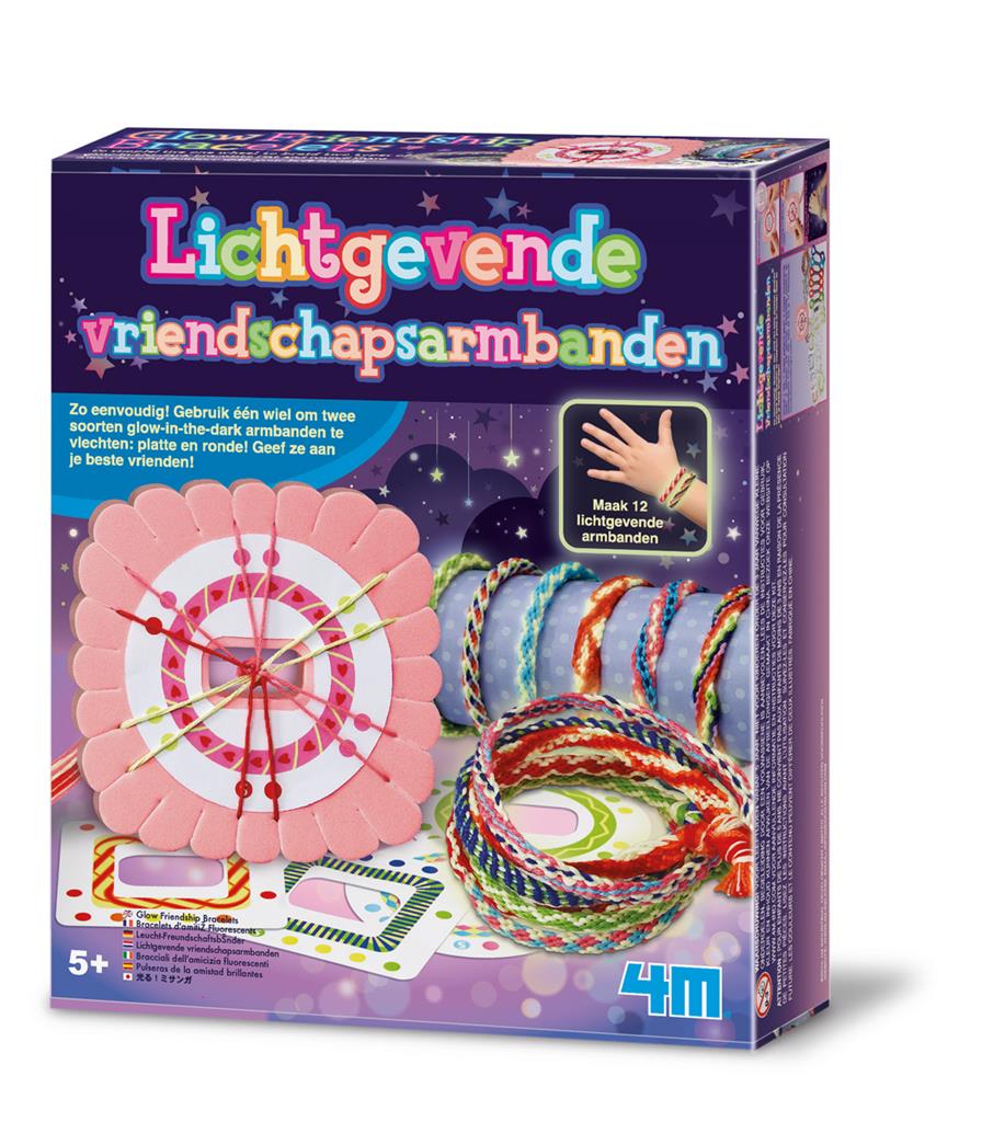 Vriendschaparmband Lichtgevend, 4M
