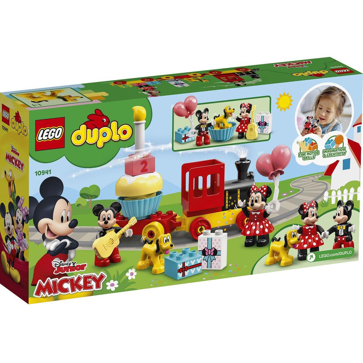 DUPLO Disney Mickey & Minnie Verjaardagstrein