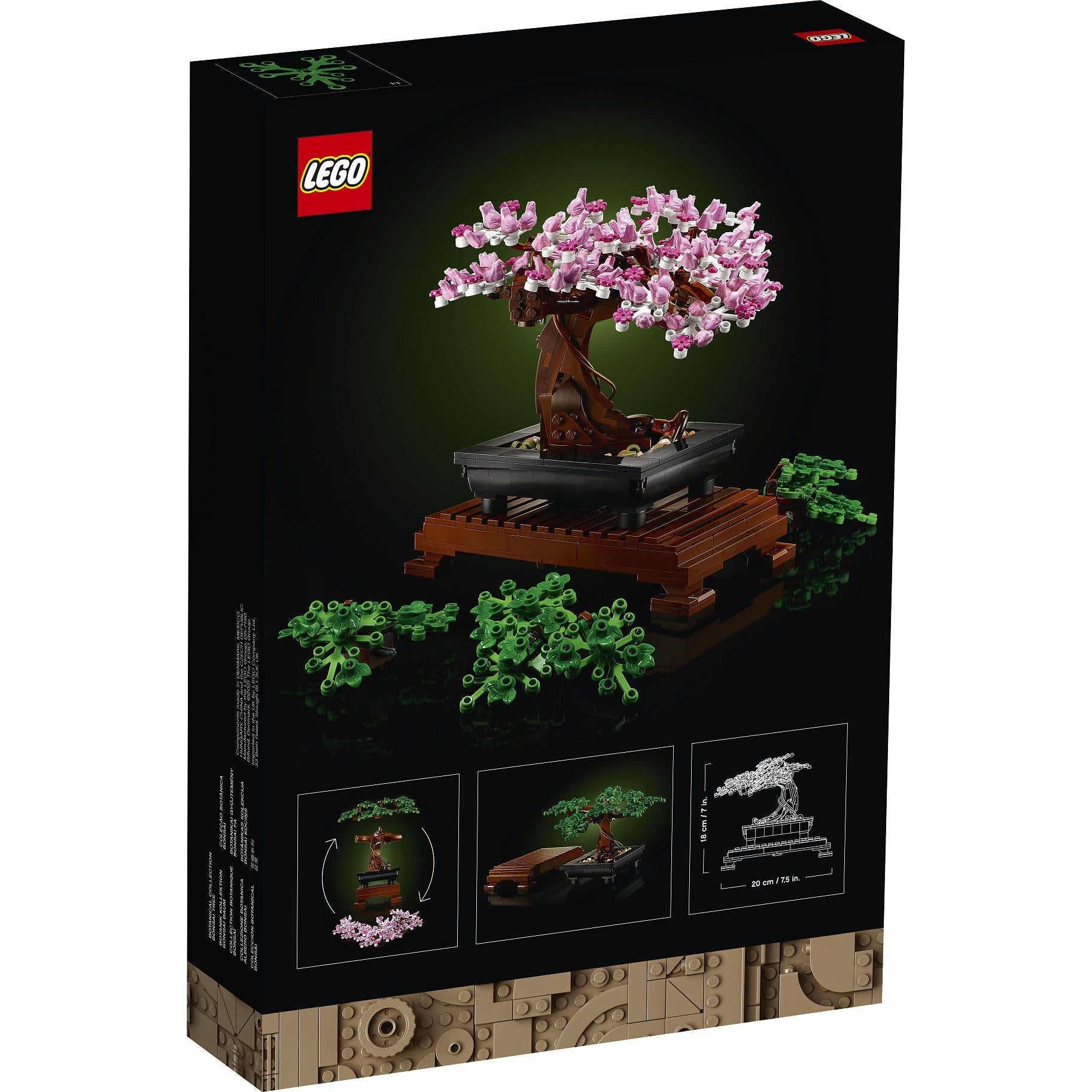 LEGO ICONS Expert Bonsaiboompje