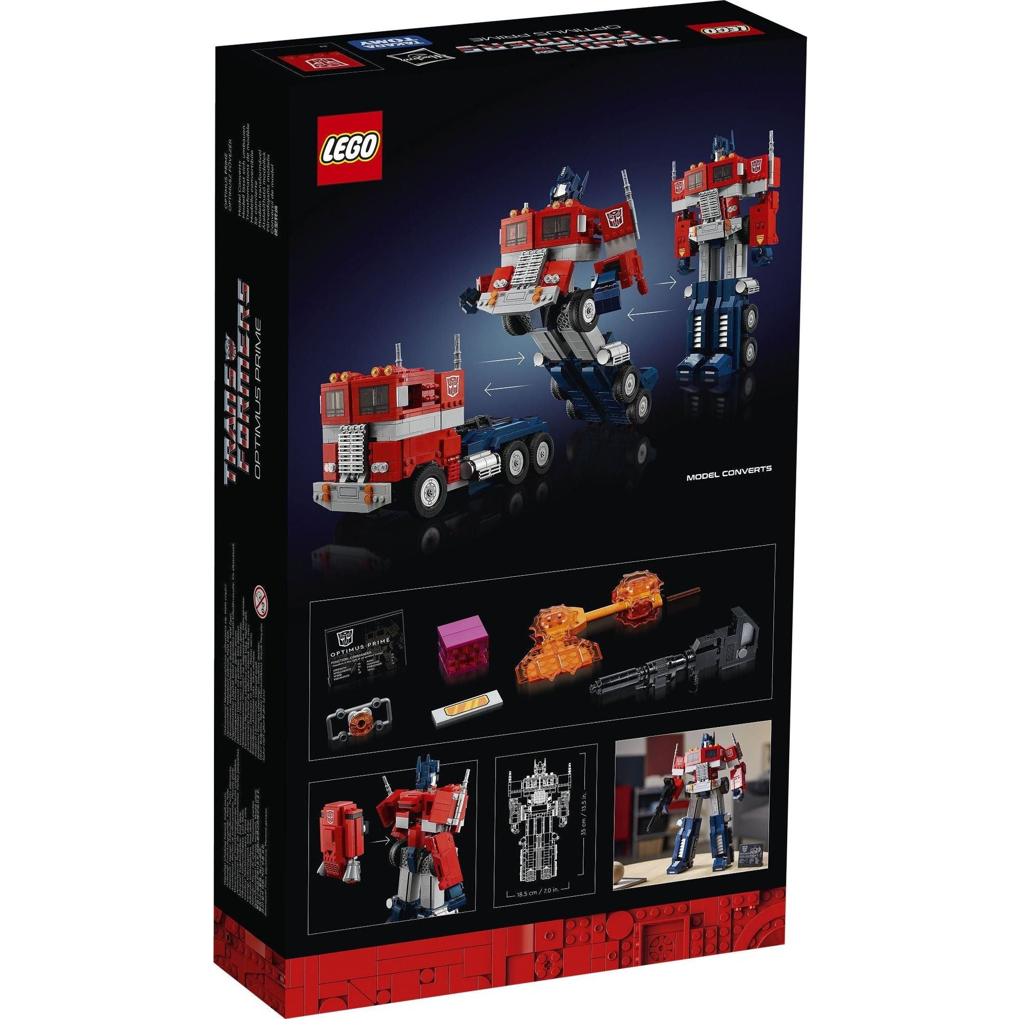 LEGO Icons Optimus Prime