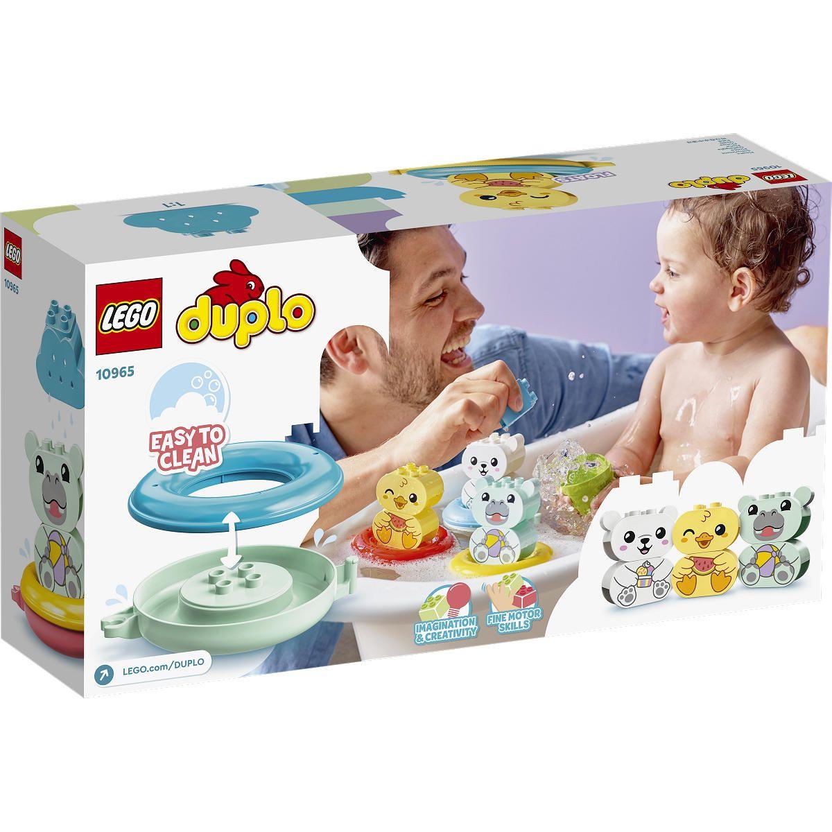 DUPLO Pret in bad: drijvende dierentrein