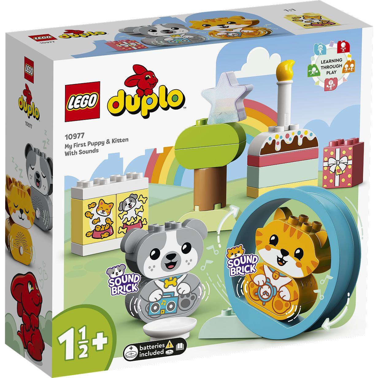 DUPLO Mijn eerste Puppy en Kitten met geluid