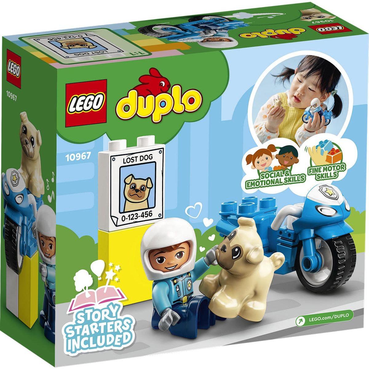 DUPLO Politiemotor
