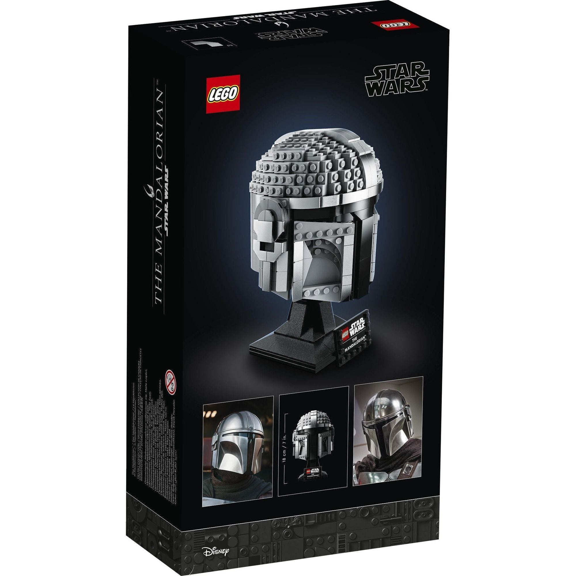 LEGO Star Wars The Mandalorian helm