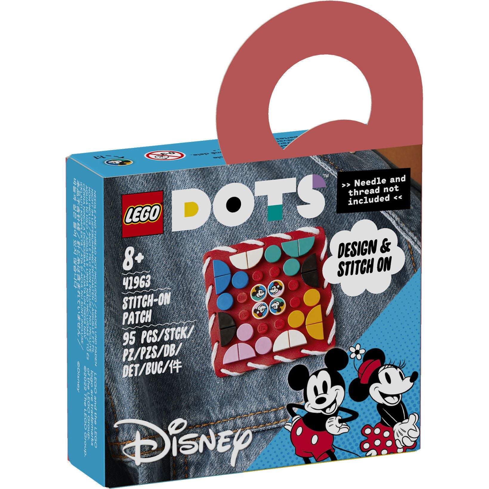 LEGO Disney Mickey Mouse & Minnie Mouse: Stitch-on patch