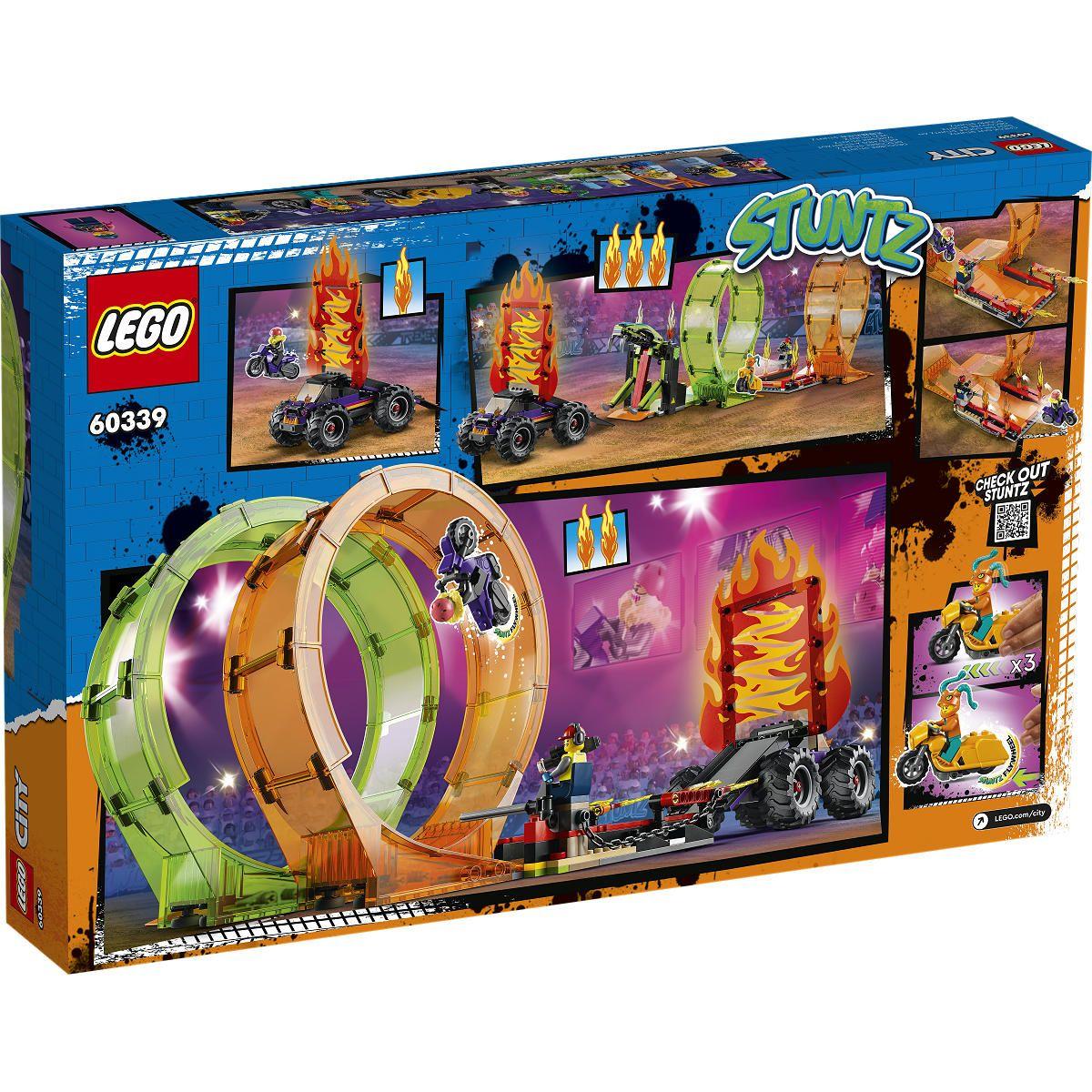 LEGO City Stuntz Dubbele looping stuntarena