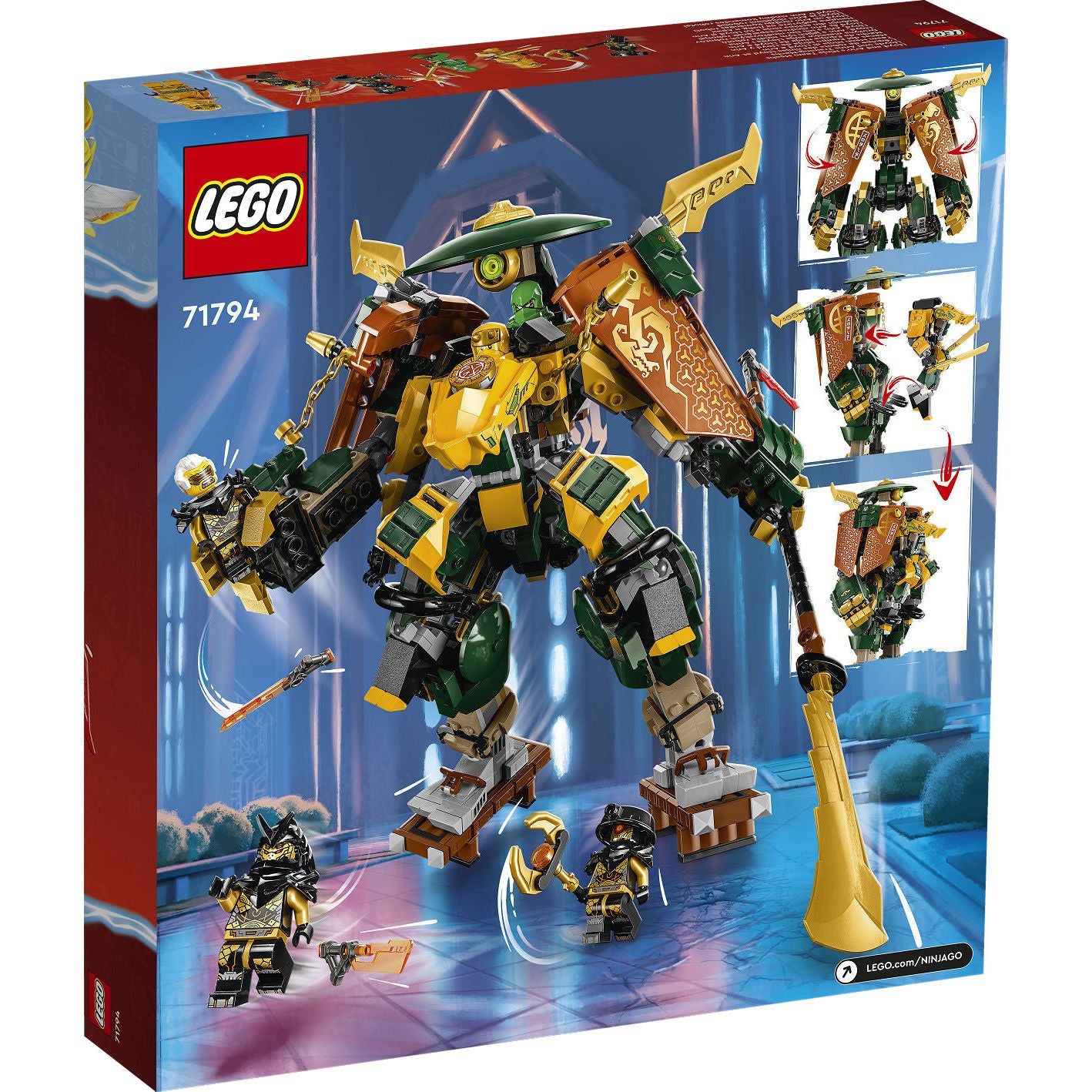 LEGO Ninjago Lloyd en Arins ninjateammecha