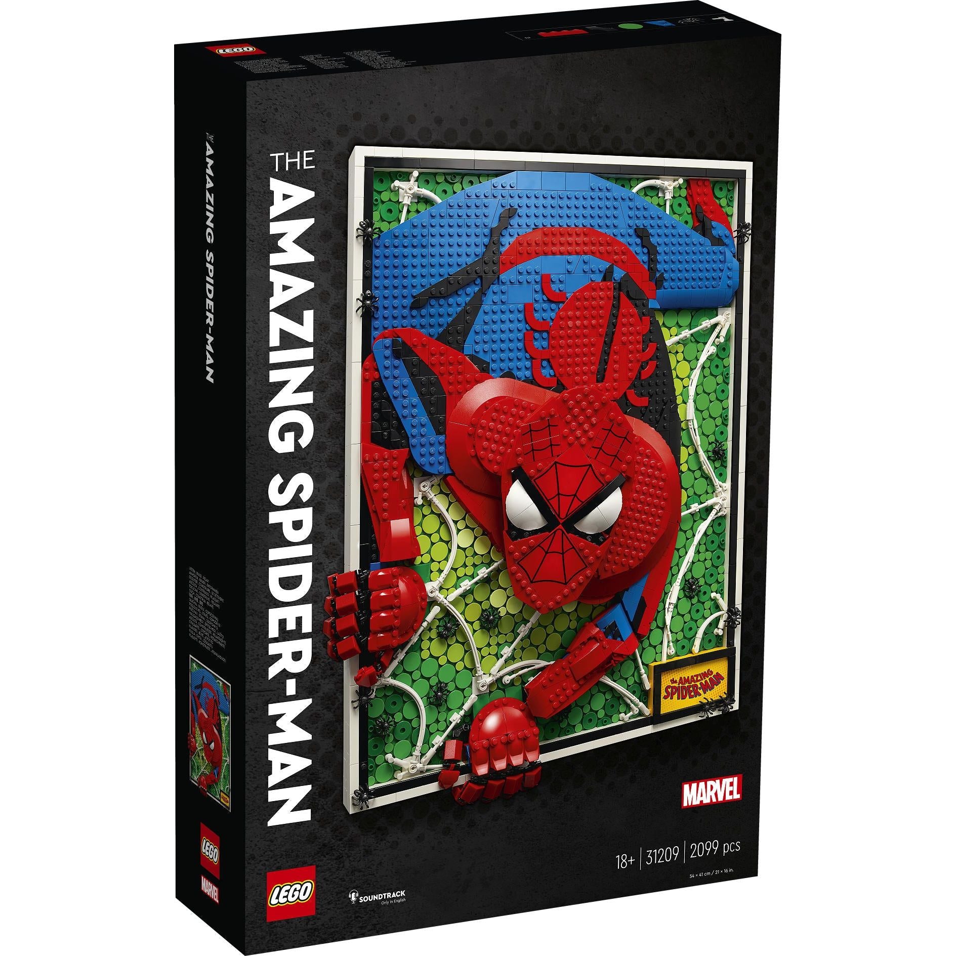 LEGO Art De geweldige Spider-Man