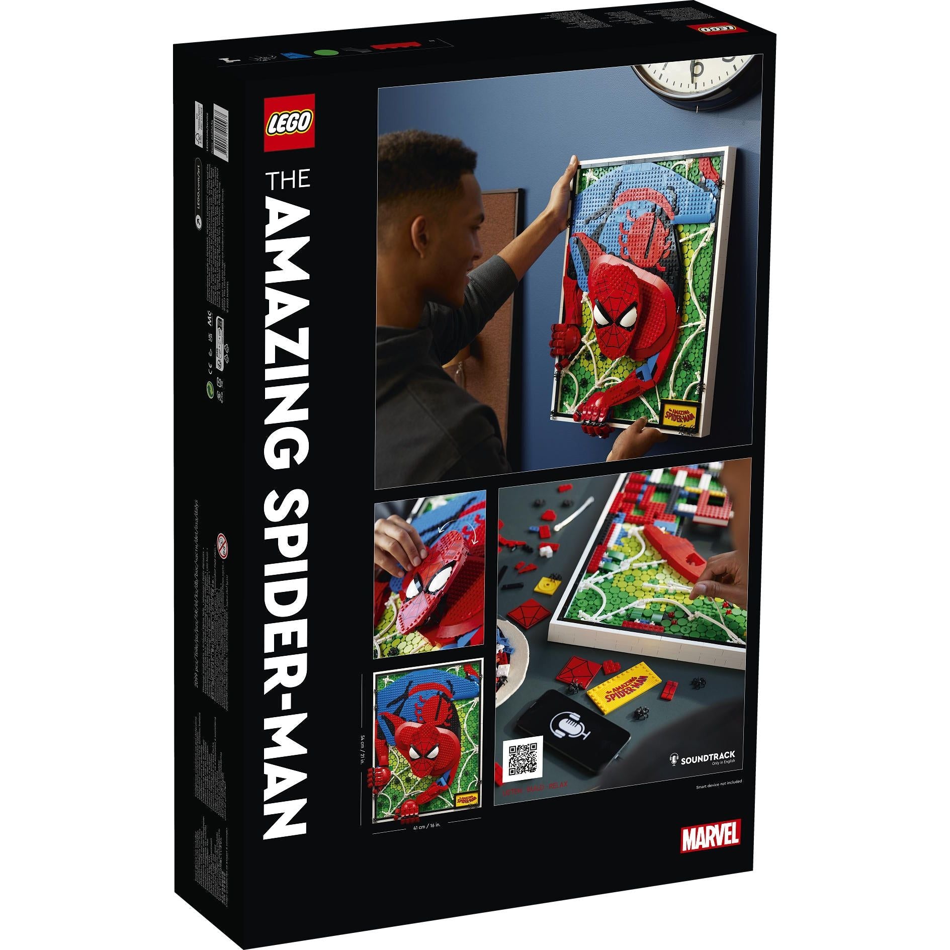 LEGO Art De geweldige Spider-Man