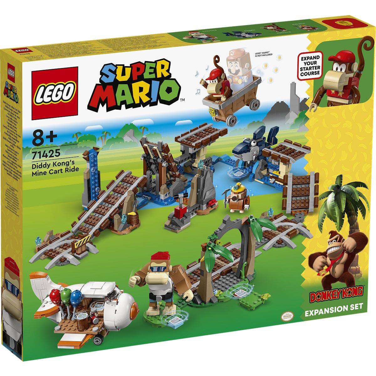 LEGO Super Mario Uitbreidingsset: Diddy Kongs mijnwagenrit