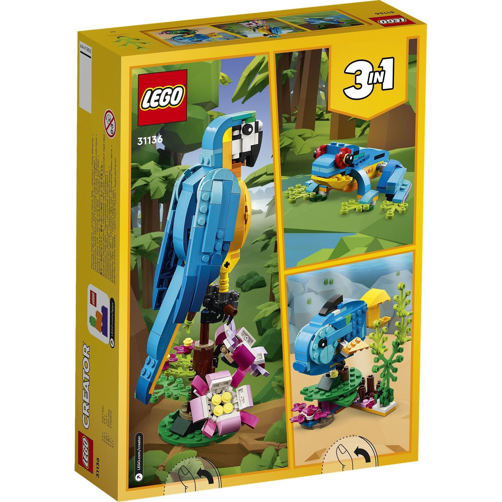 LEGO CREATOR Exotische papegaai