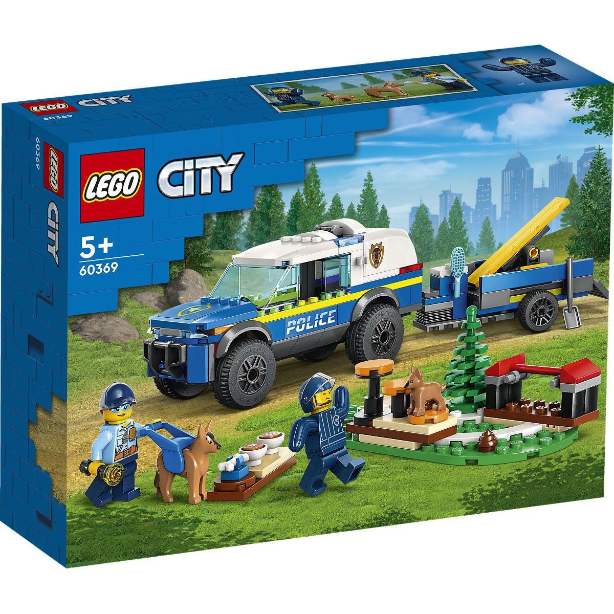 LEGO City Politie Mobiele training voor politiehonden