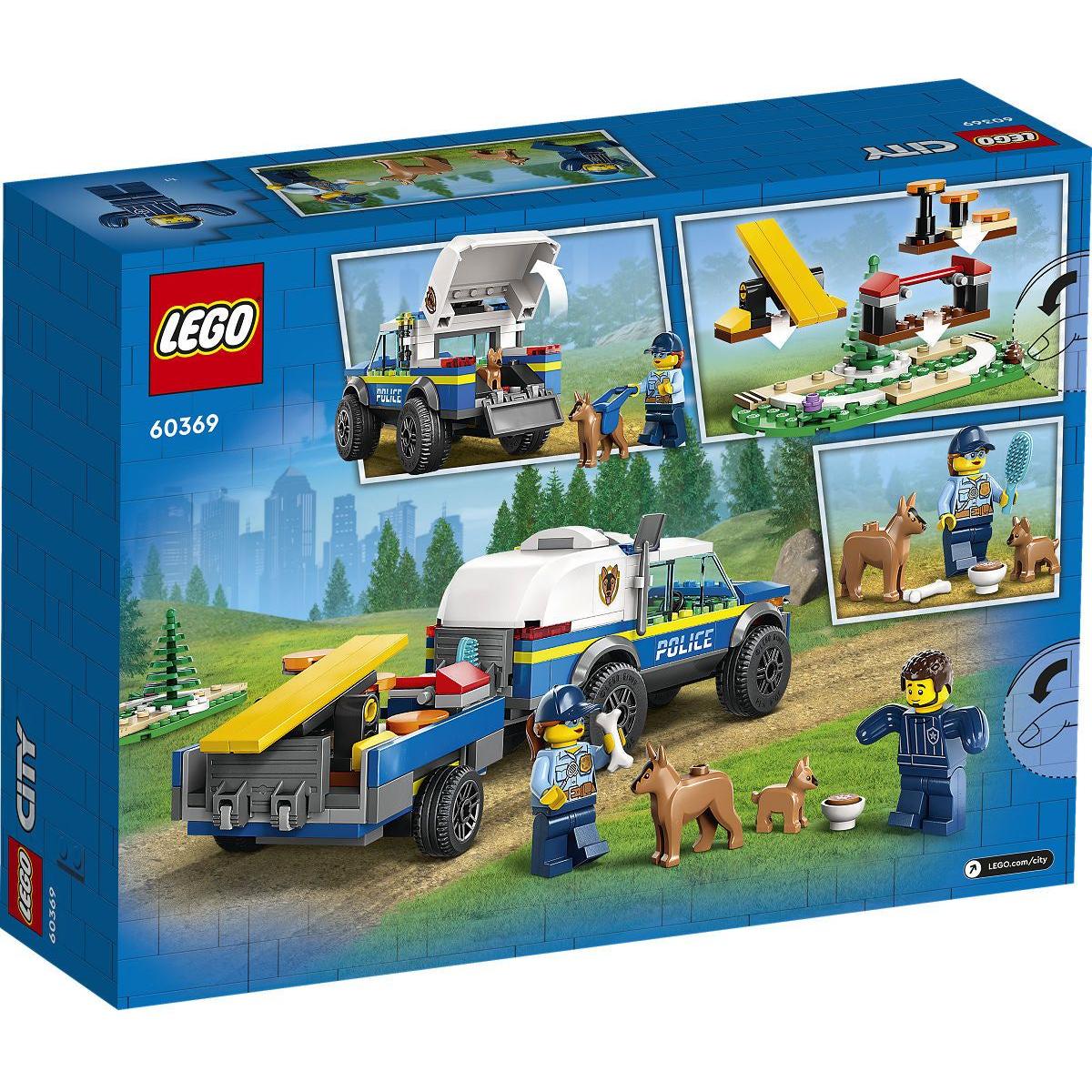 LEGO City Politie Mobiele training voor politiehonden