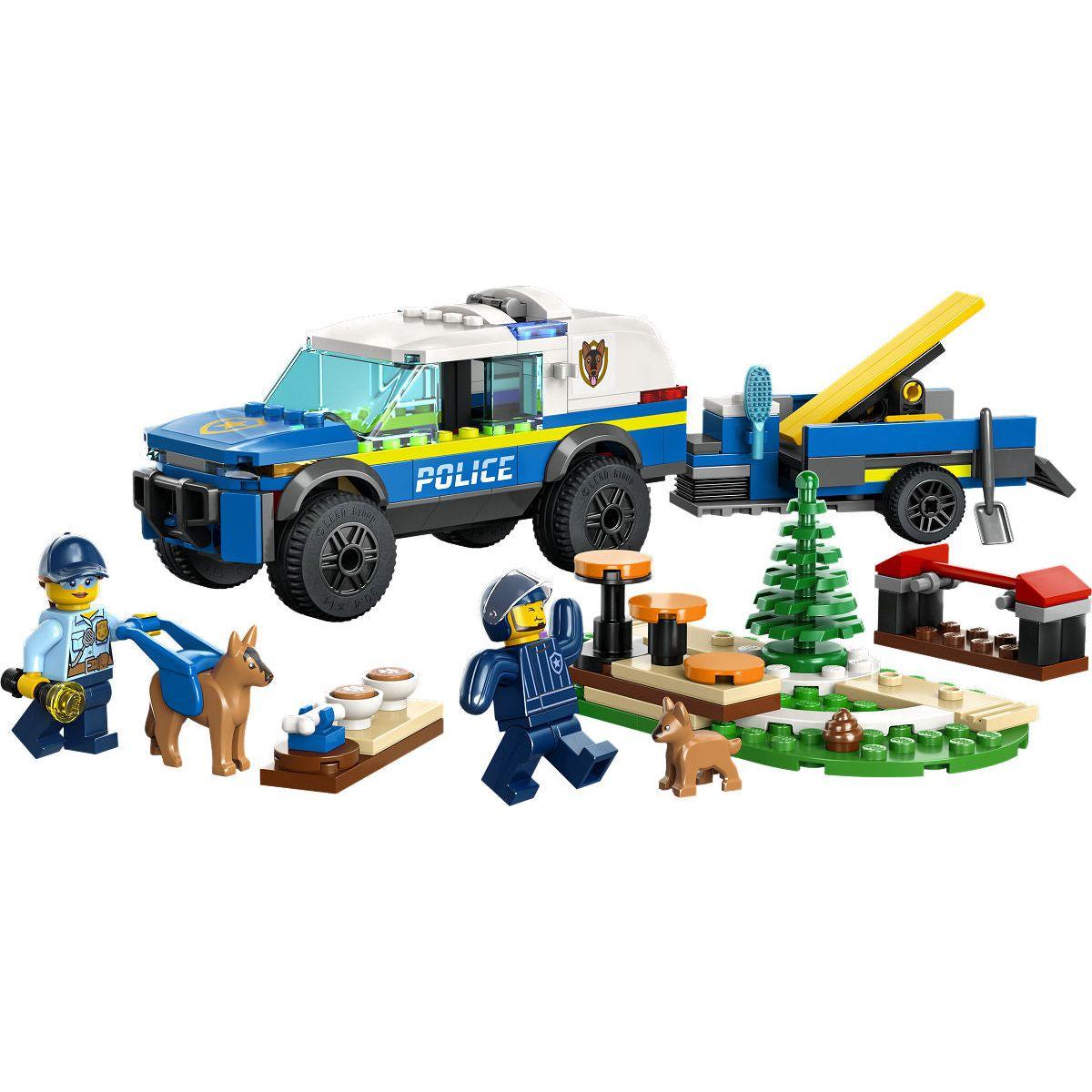 LEGO City Politie Mobiele training voor politiehonden
