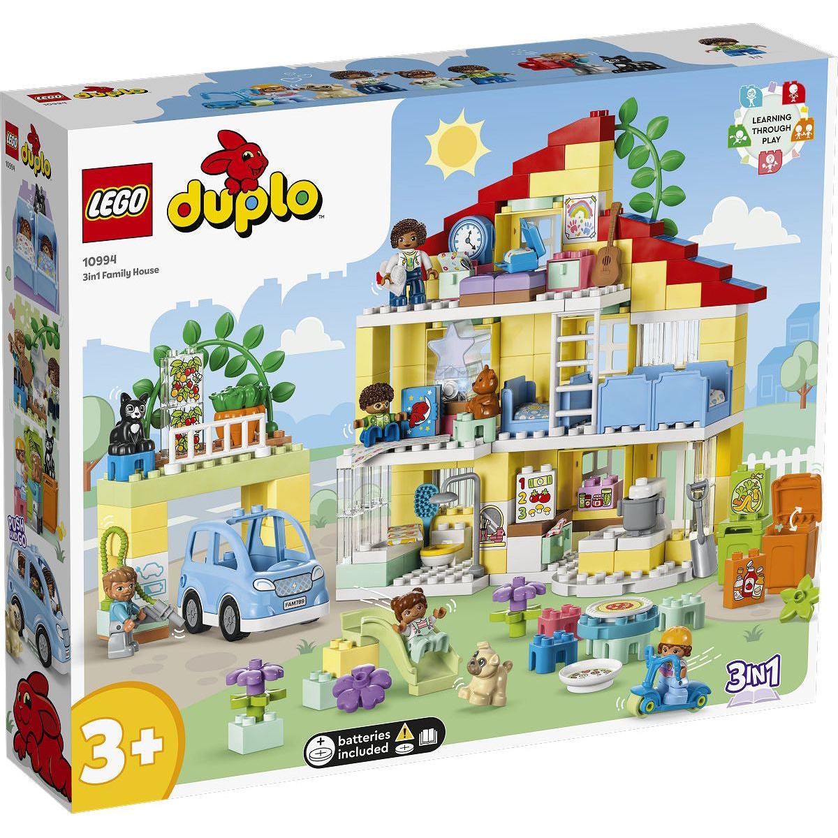 DUPLO Stad 3in1 Familiehuis